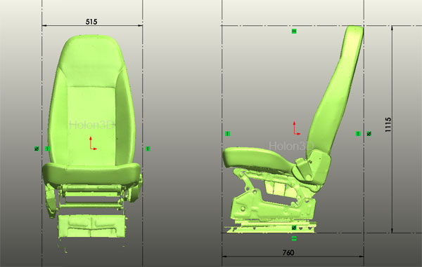 三維掃描儀應用于汽車