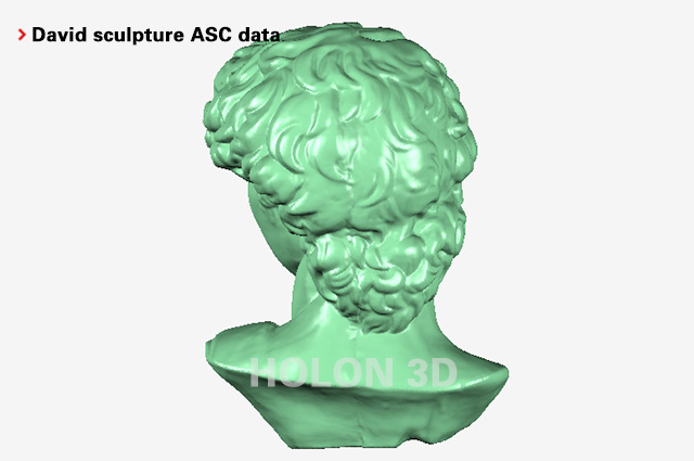 David sculpture ASC data