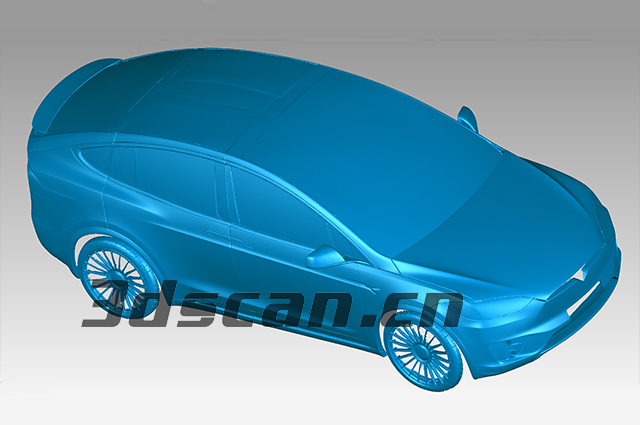 Car scanning 3D data map