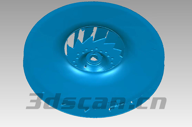 STL data diagram of fan impeller