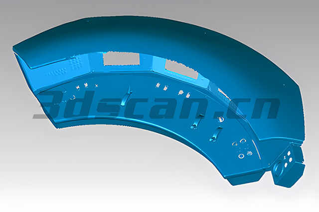 STL data diagram of high-speed rail cockpit