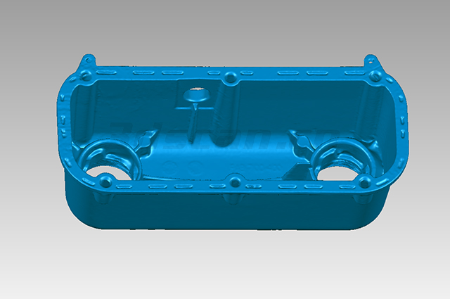 STL data diagram of stove casting shell