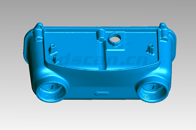 STL data diagram of stove casting shell